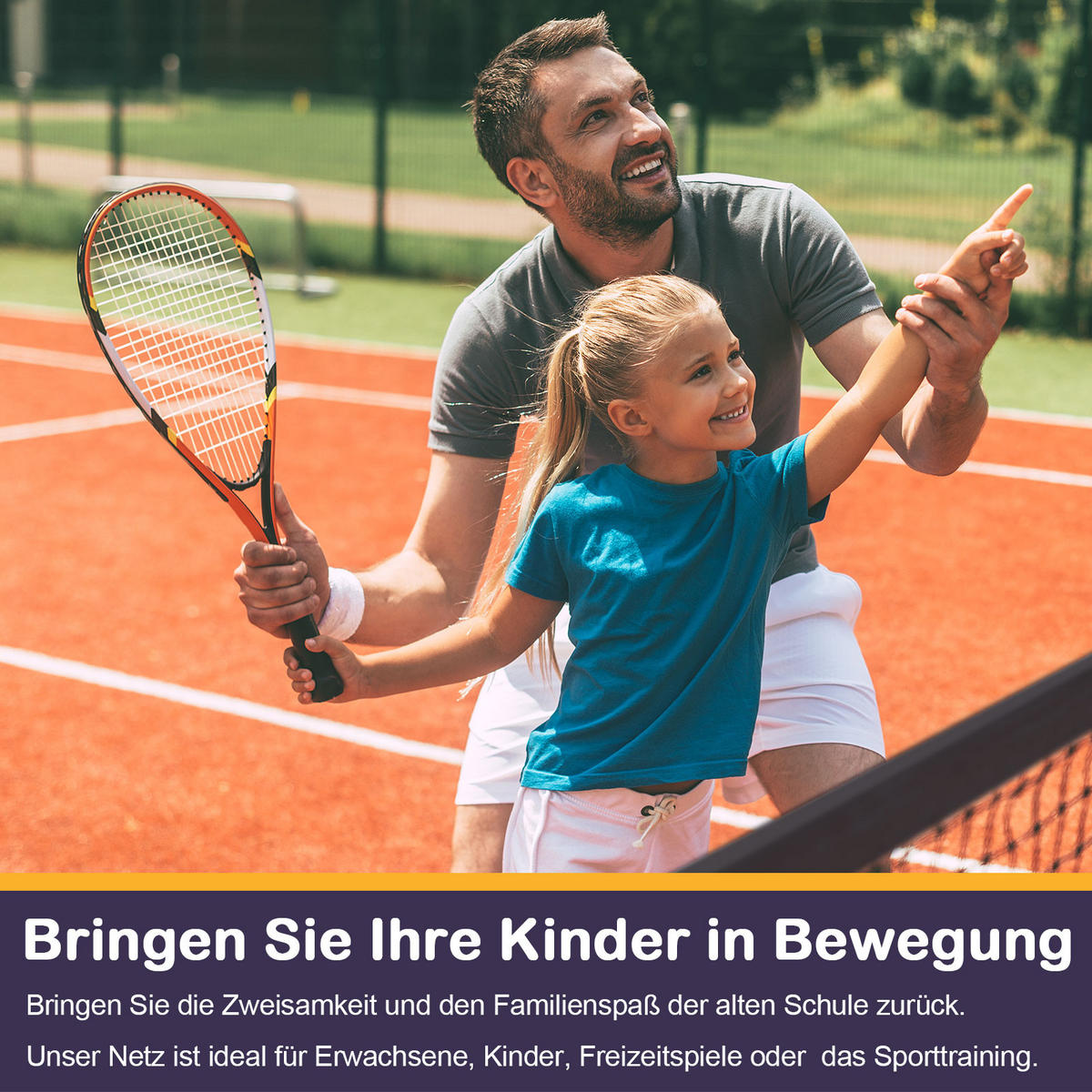BADMINTONNETZ, PE-Netz, Schwarz, B400 x T103 cm x H94-158 cm - Schwarz, Metall (103/400cm) - HOMCOM