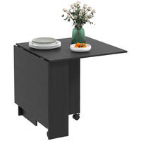 ESSTISCH Schwarz 1 Stück - Schwarz, Kunststoff (140/80/74cm) - GiPP