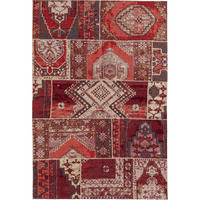 FLACHGEWEBETEPPICH Stay Rot 75x165 cm - Rot, Textil (75/1cm) - KUNSTLOFT