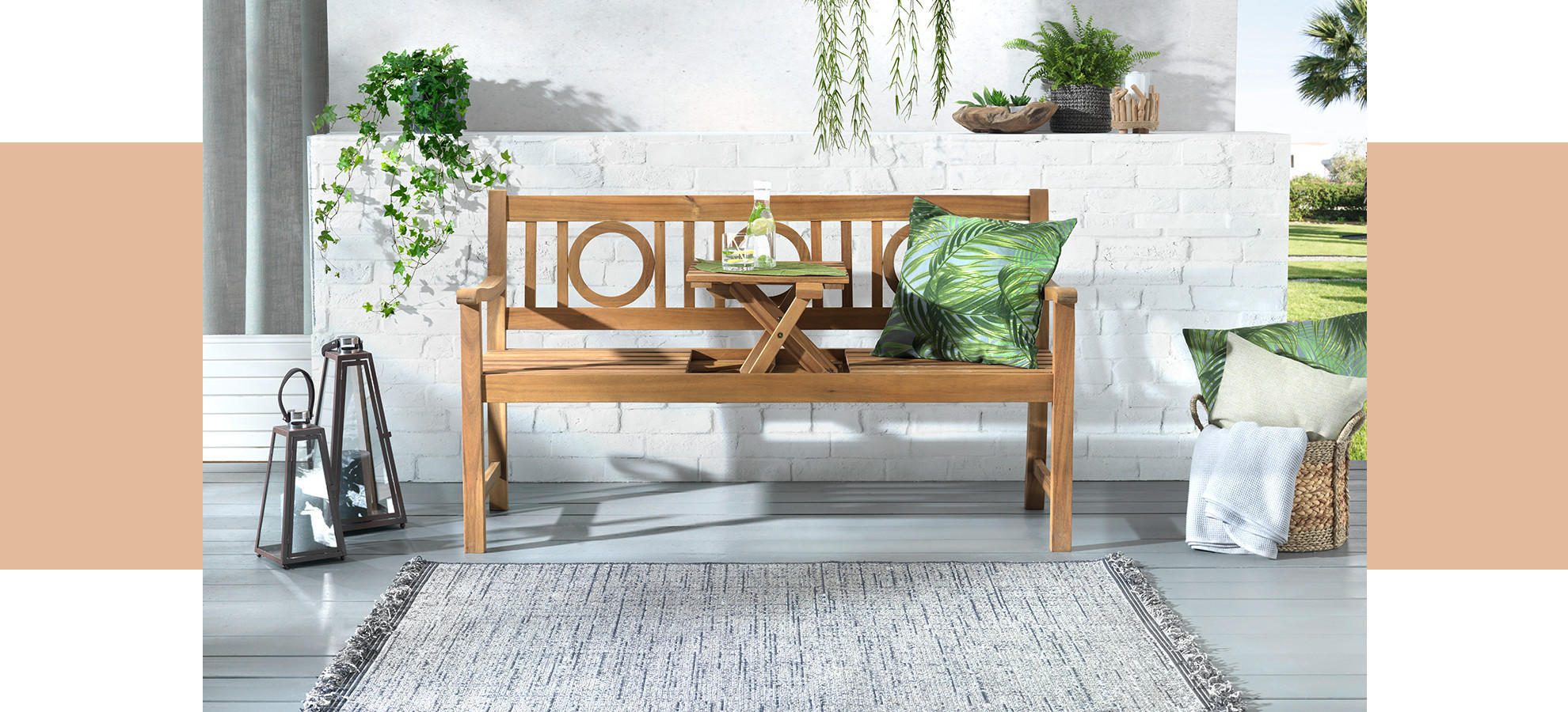 Kleine Terrasse gestalten: Überschaubare Fläche – maximales Wohlfühlflairaubar