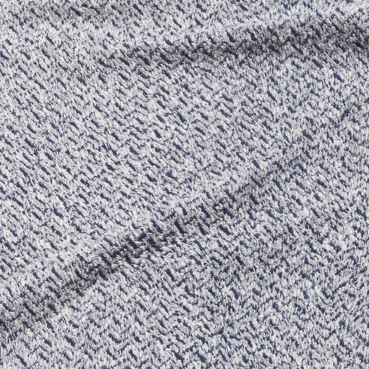 DUSCHTUCH BROOKLYN - Blau/Naturfarben, Textil (80/150cm) - MÖVE