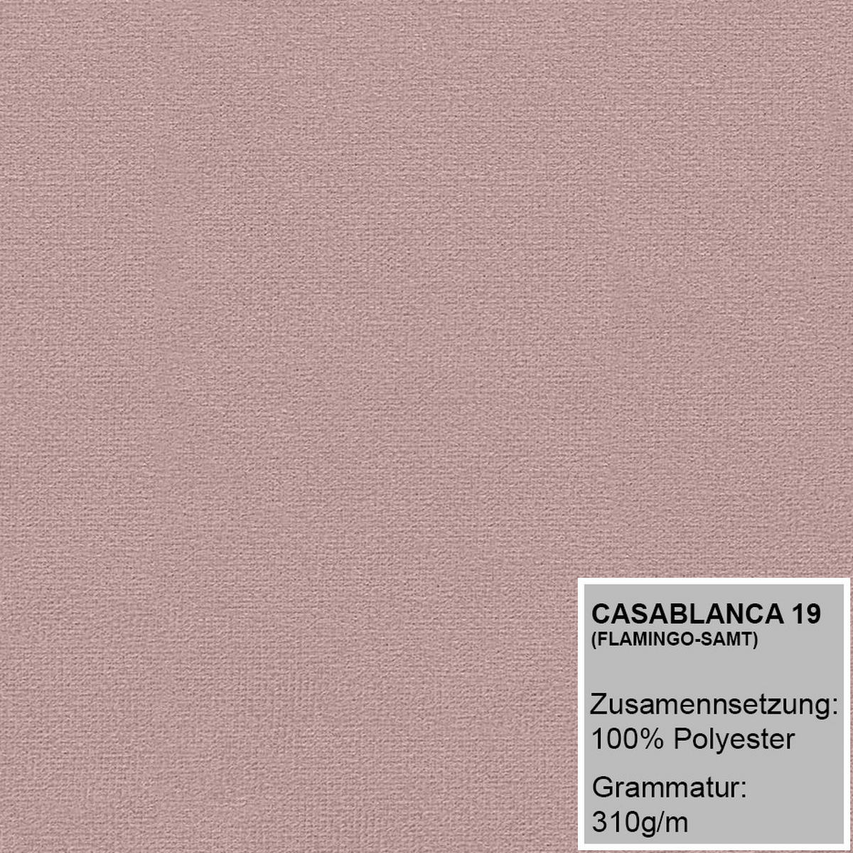 BOXSPRINGBETT REF 180 x 200 cm mit Bettkasten – Eleganz und Komfort vereint. Farbe : Rosa - Rosa, Textil (180/200cm) - A&J MöbelLand