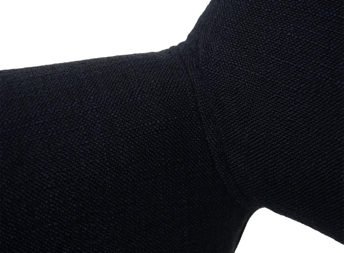 ESSZIMMERSTUHL Schwarz, Grau - Schwarz/Grau, Textil (58/89/55cm) - MCW