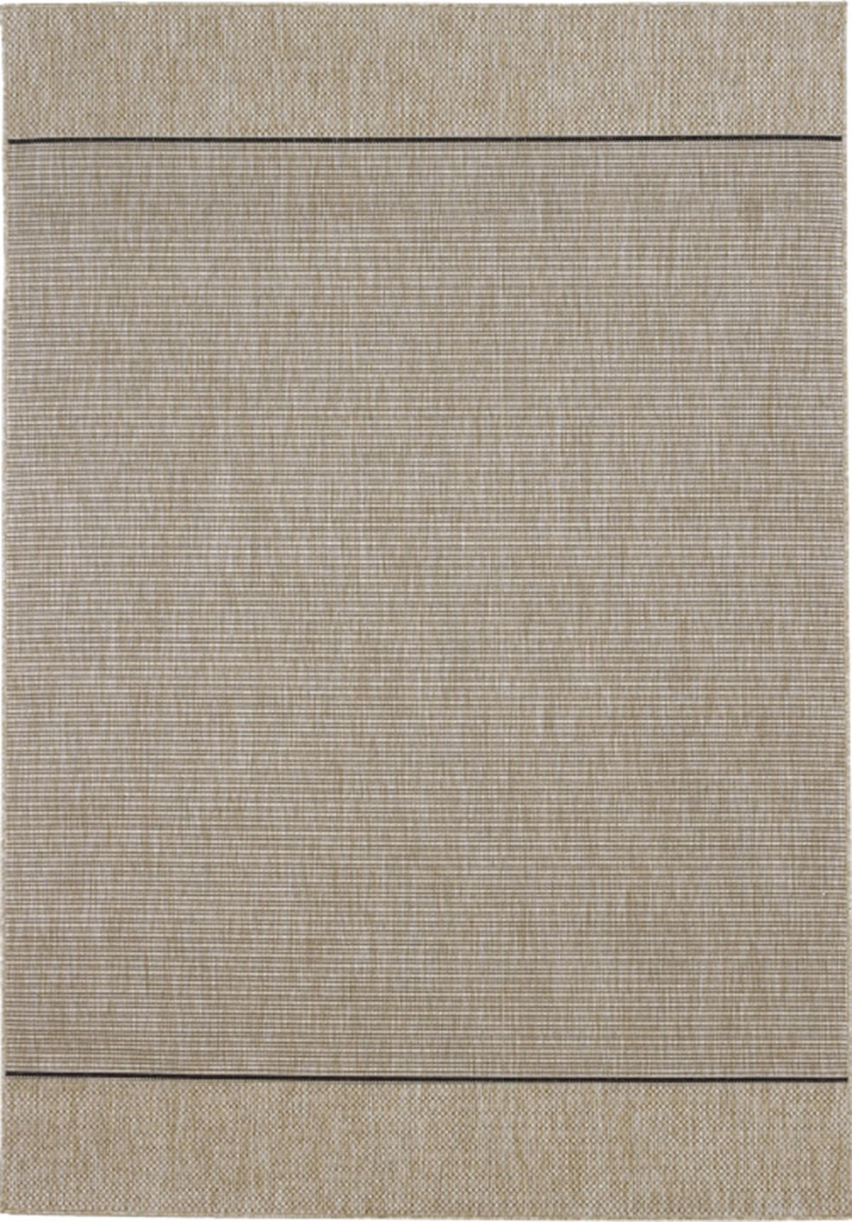 TEPPICH modern Flachgewebe GRAZIELLA Braun 120 x 170 cm - Braun, Textil (120/170cm) - Novatrend