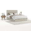 POLSTERBETT Vienna mit Stauraum 140/200 cm Beige im Alta Stoff - Beige/Schwarz, Holz/Holzwerkstoff (140/200cm) - AltaBeds
