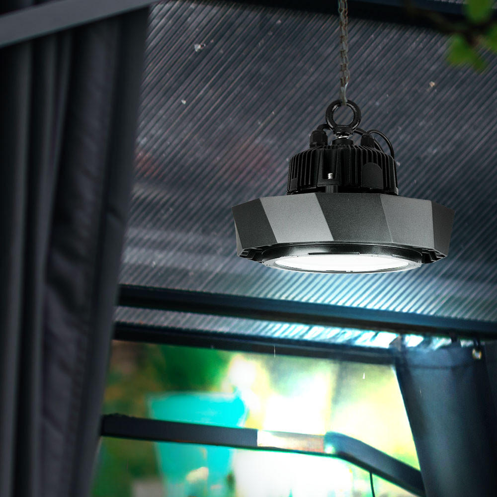 LED STRAHLER Schwarz Metall - Schwarz, Metall (14.5/14.5/26cm)