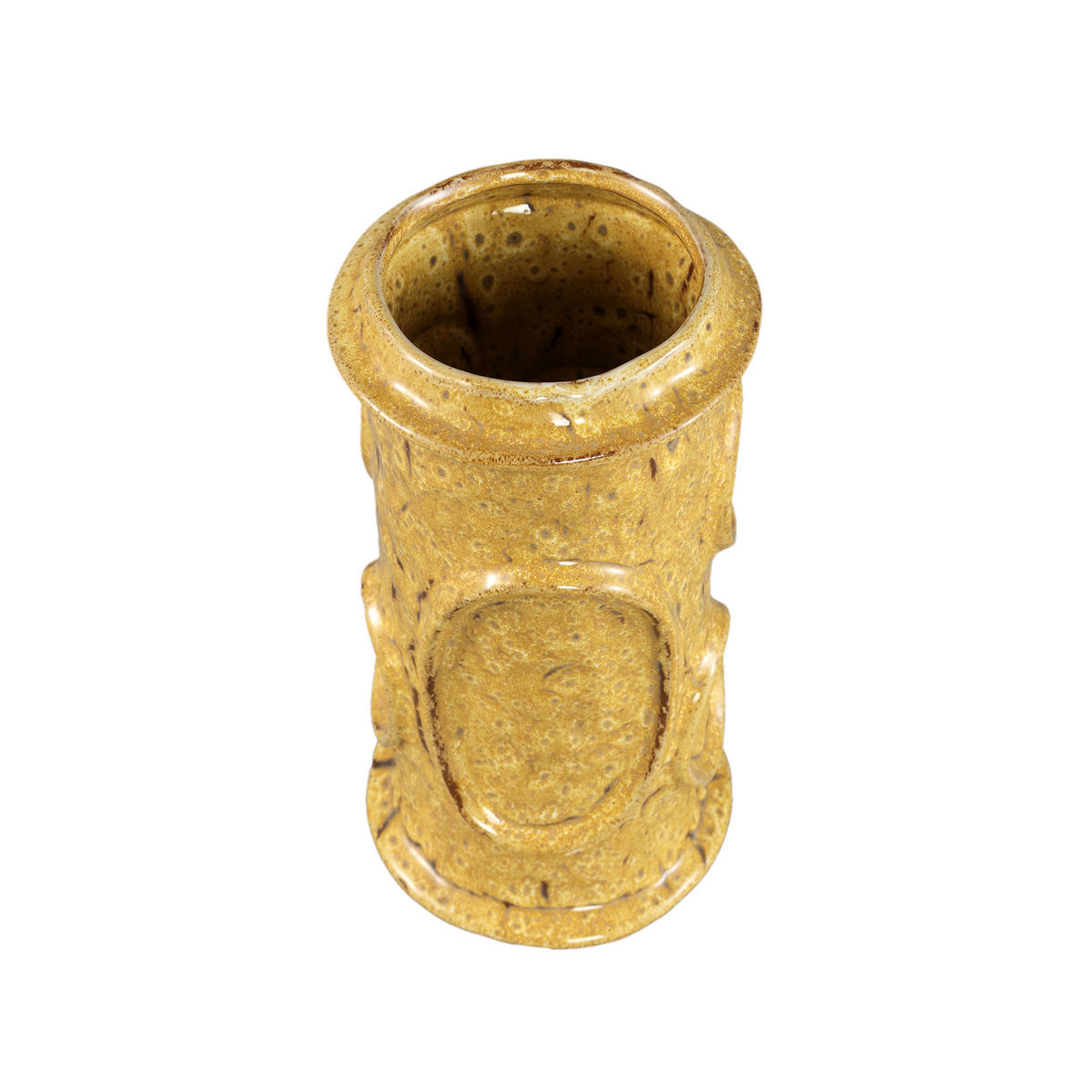 TOPF Gregorie Gelb 12/12/24.5cm - Gelb, Keramik (24.5cm) - PTMD Collection