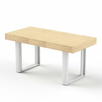 ESSTISCH ausziehbar 120-160/80/76 cm im Retro-Stil DE-39971 Natur - Naturfarben, Holzwerkstoff (75/120/75cm) - ComfortXL