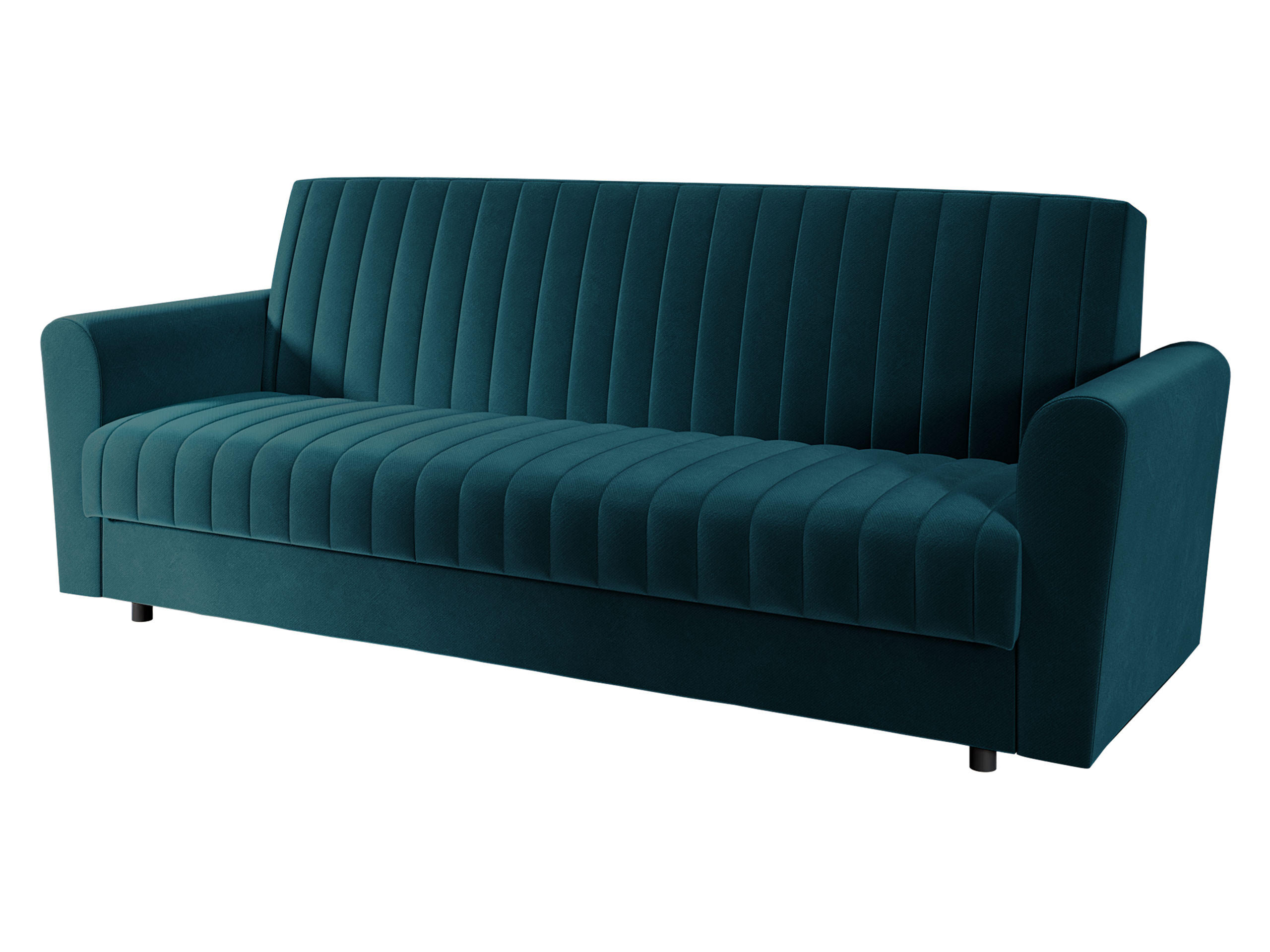 SCHLAFSOFA Molly - Schwarz/Rosa, Holz/Kunststoff (230/87/90cm) - MIRJAN24