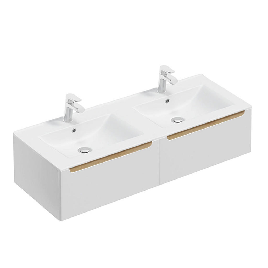 Petits-meubles DVOJUMYVADLO 120cm Livia Bílá