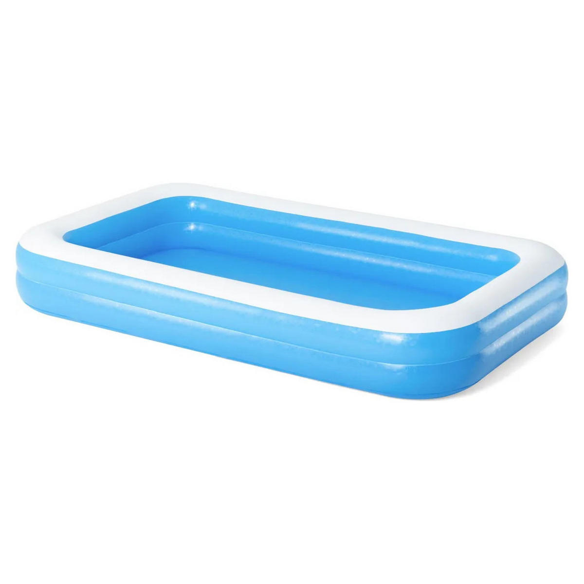 POOL Rechteckig Blau 305 x 183 x 46 cm Familienpool Aufstellpool - Blau, Kunststoff (183/46/305cm) - Bestway