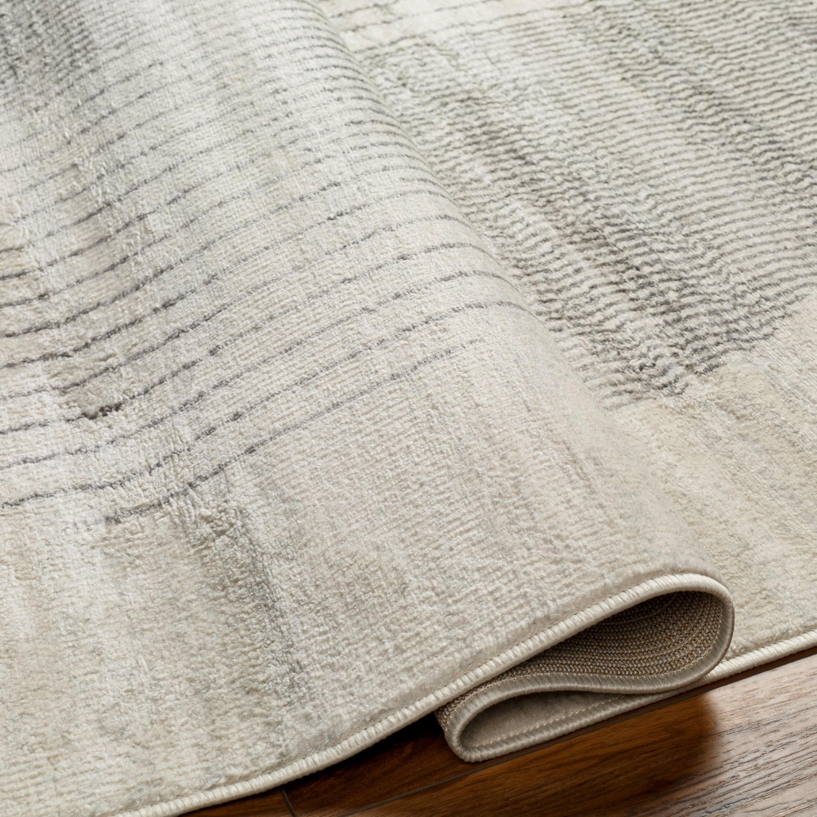 Thumbnail - Livabliss Kurzflorteppich, Beige, Textil, Grafikmuster, Rechteckig, 200x275 cm, Oeko-Tex® Standard 100, in verschiedenen...