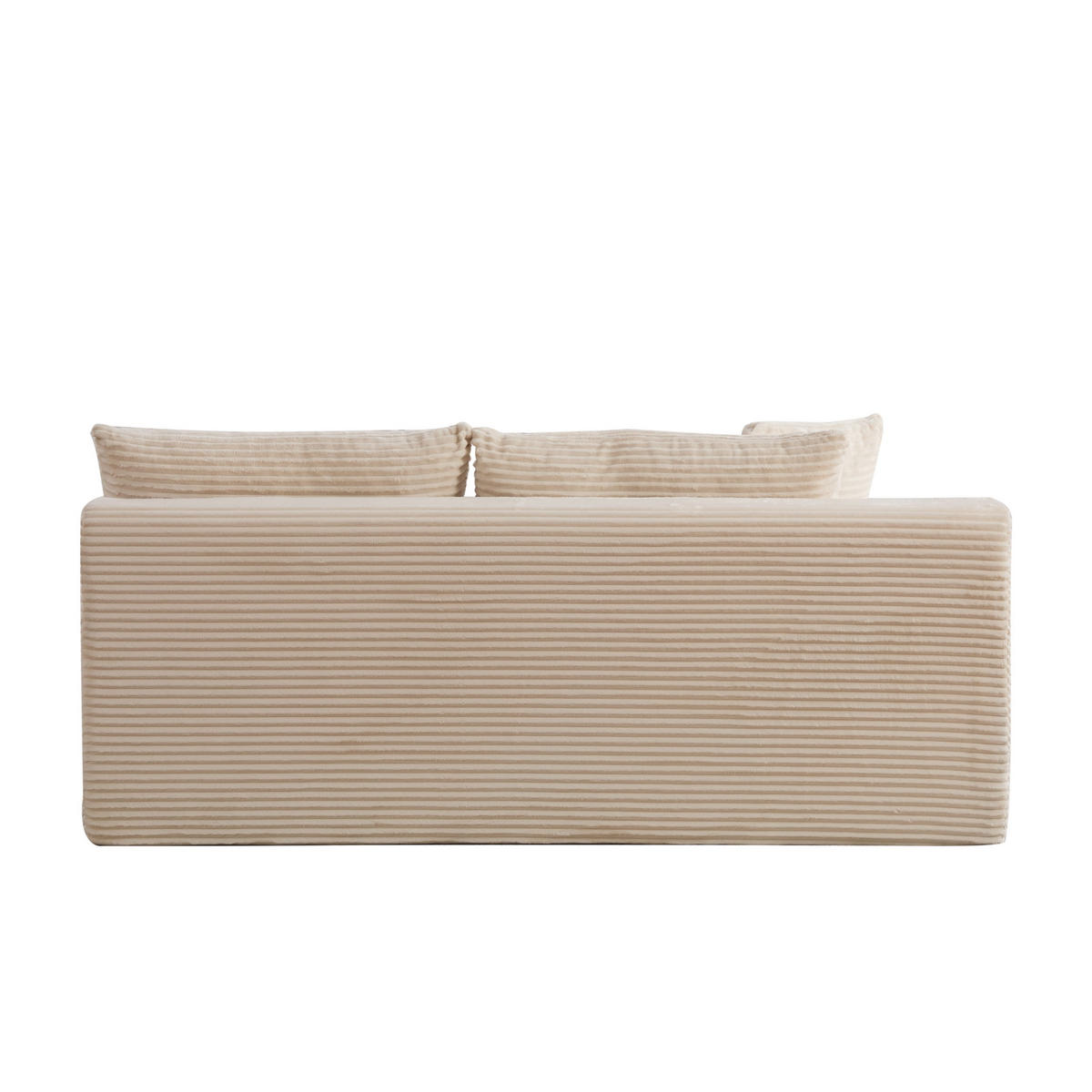 SOFAELEMENT 172/99/74.5 cm Beige Chenillestoff - Beige, Textil (99/74.5/172cm) - Oxeza