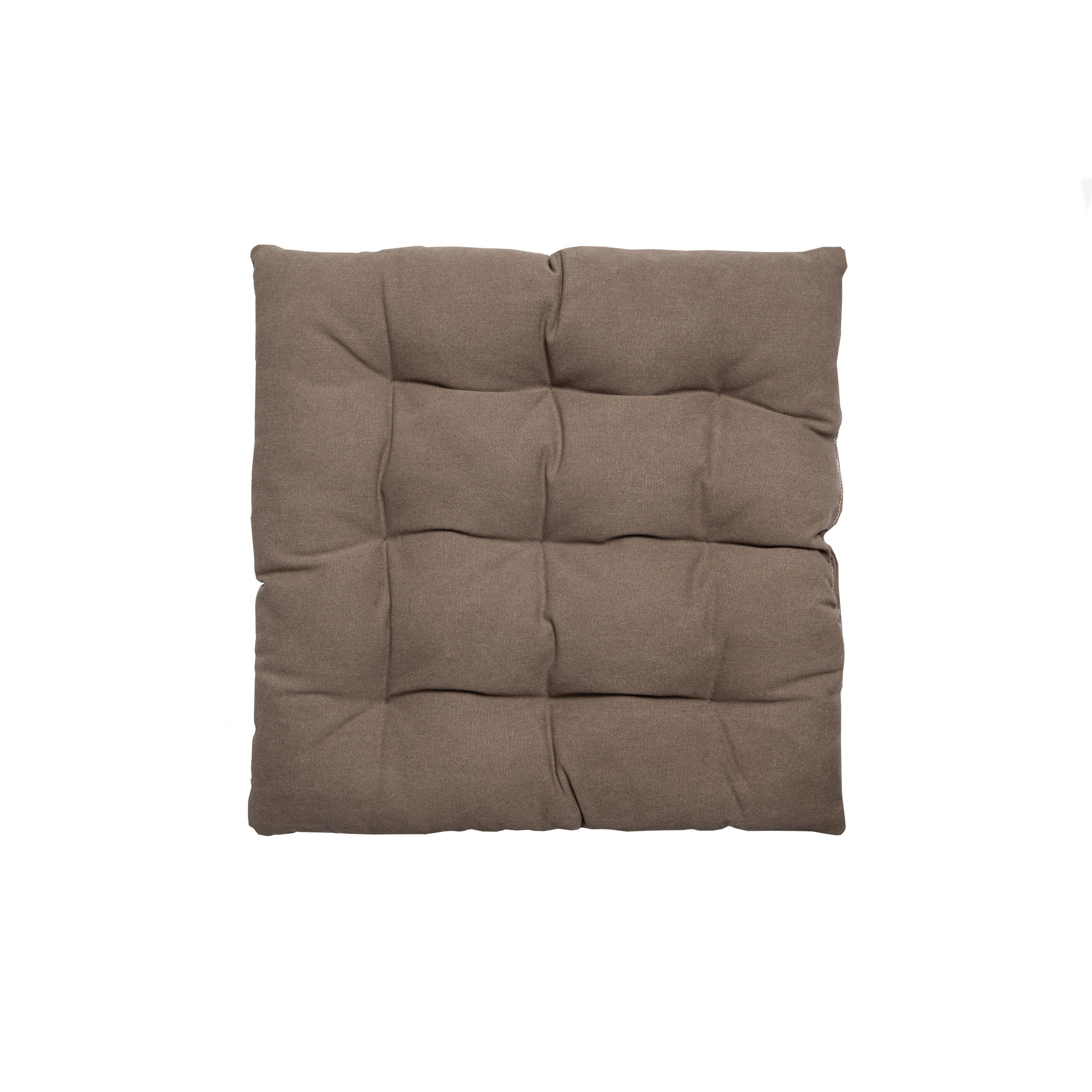 BODENKISSEN aus Baumwolle, braun, 60/60 cm CALMA - Braun, Textil (60/60/5cm) - RNT By Really Nice Things