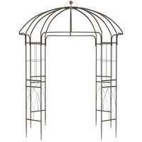 PAVILLON 200/200/270 cm Metall Bronze - Bronzefarben, Metall (200/270/200cm) - CLP