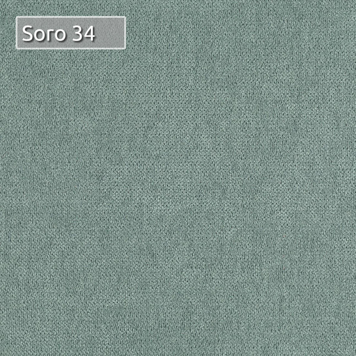 BOXBETT Candy Mini - 100x200 - grün (Soro 34, Chenille) - Beige/Grün, Holz/Holzwerkstoff (100/200cm) - Sofnet
