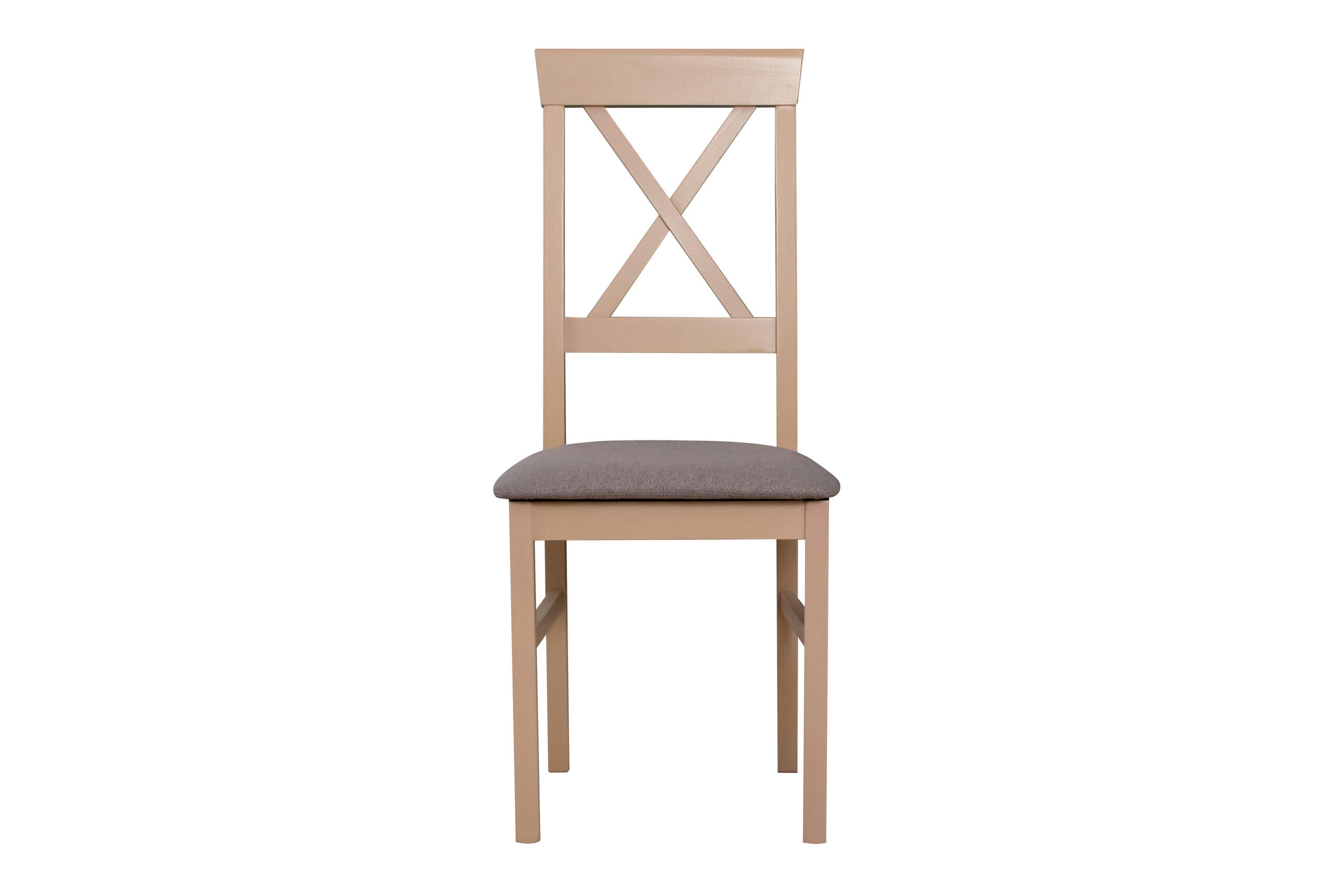 STUHL Nilo 14 (4er Set) - Bronzefarben/Sonoma Eiche, Holz (43/94/40cm) - Leaf Design