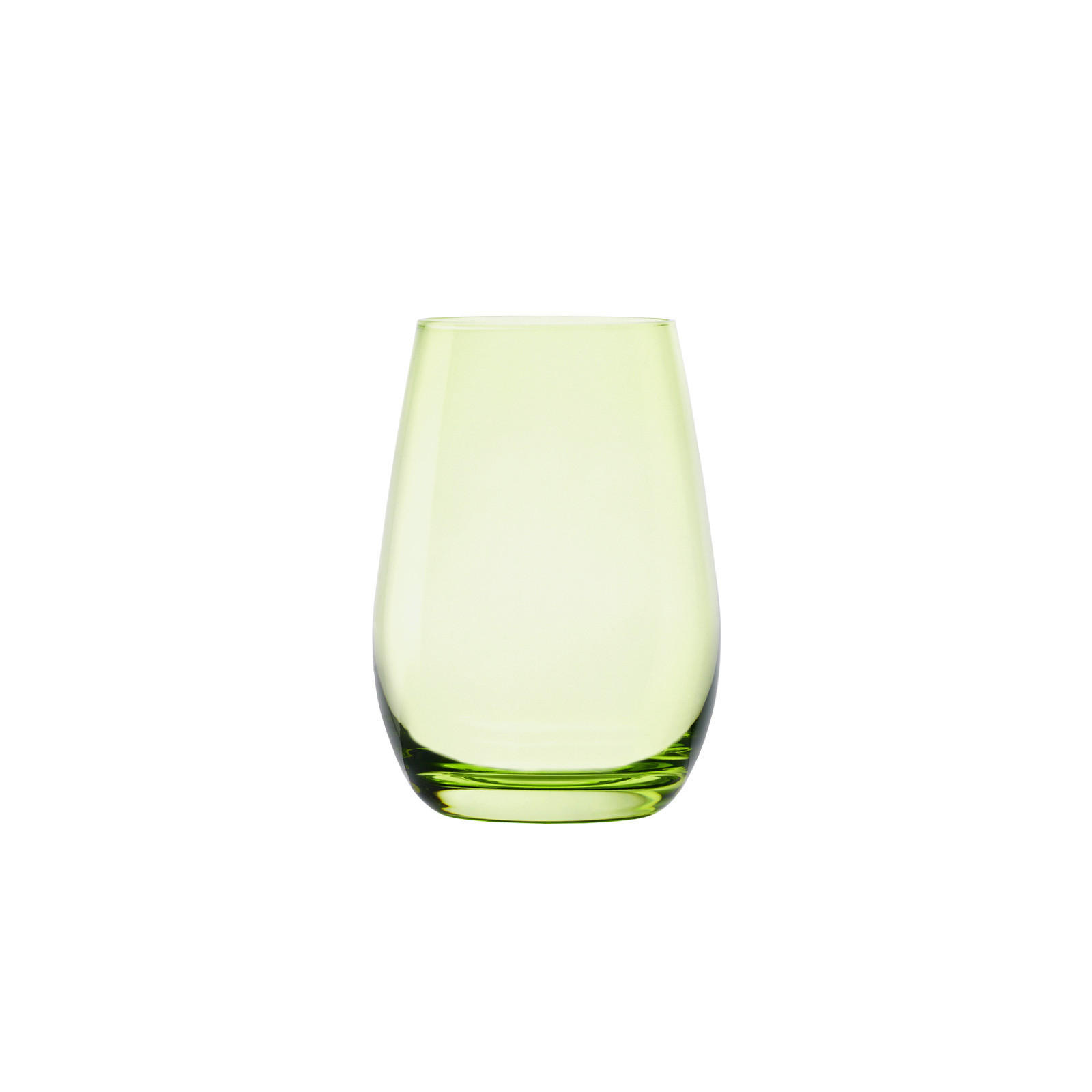 BECHER Elements Grün 465 ml 6er Set - Hellgrün, Glas (0.465L) - Stölzle Lausitz