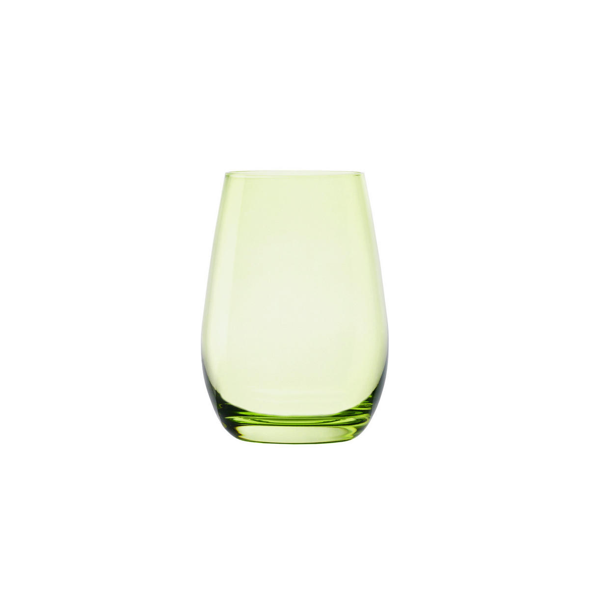 BECHER Elements Grün 465 ml 6er Set - Hellgrün, Glas (0.465L) - Stölzle Lausitz