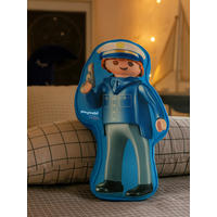 KINDERKISSEN Playmobil City Action Polizei 26 x 39 x 10 cm - Multicolor, Textil (26/39cm) - Playmobil