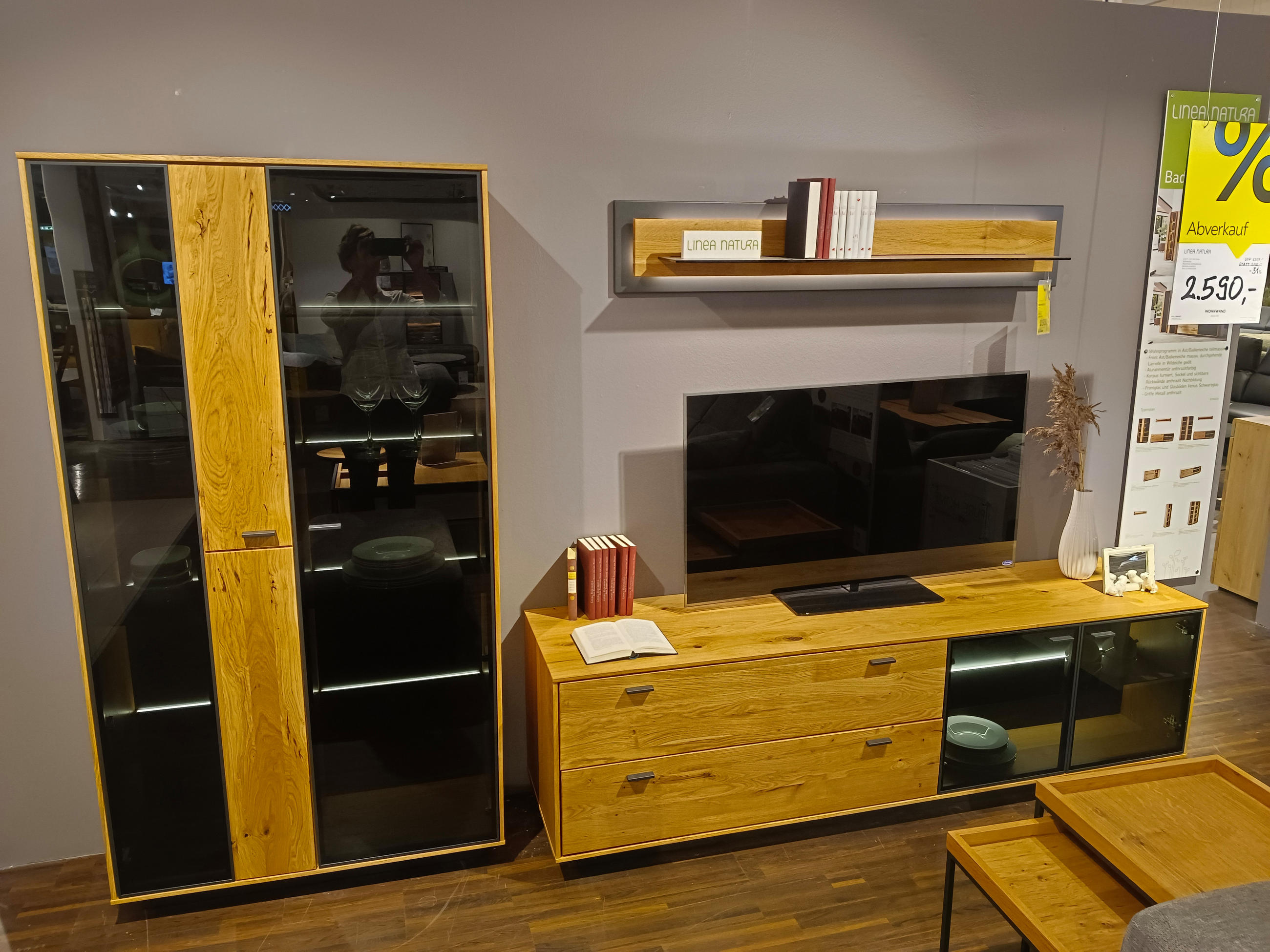 Wohnwand Badalona - Linea Natura