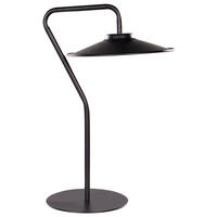 TISCHLEUCHTE Schwarz Galetti - Schwarz, Metall (22/30/41cm) - Beliani
