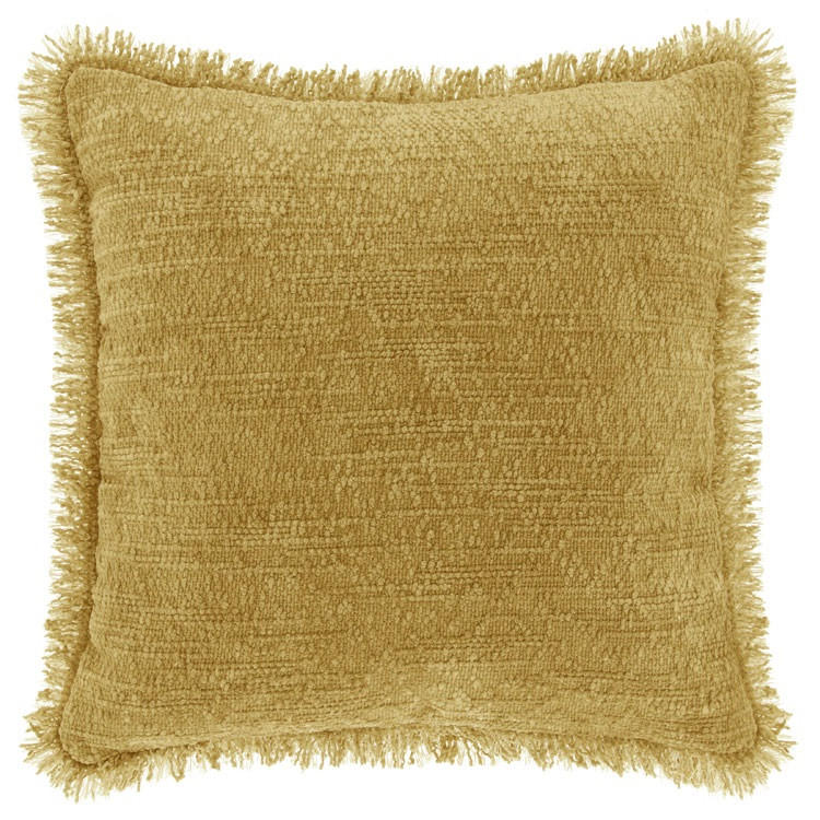 KISSEN Amy - Gelb - 45/45/ cm - Gelb, Textil (45/45cm) - Unique Living