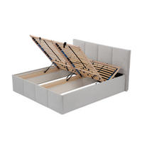 POLSTERBETT Dalas Grau 160 x 200 x 40 cm Bettkasten Mit hochwertiger Matratze H2 (bis 100 kg) und Lattenrost - Grau, Holz (160/200cm) - Halmon Schlafkomfort Betten 