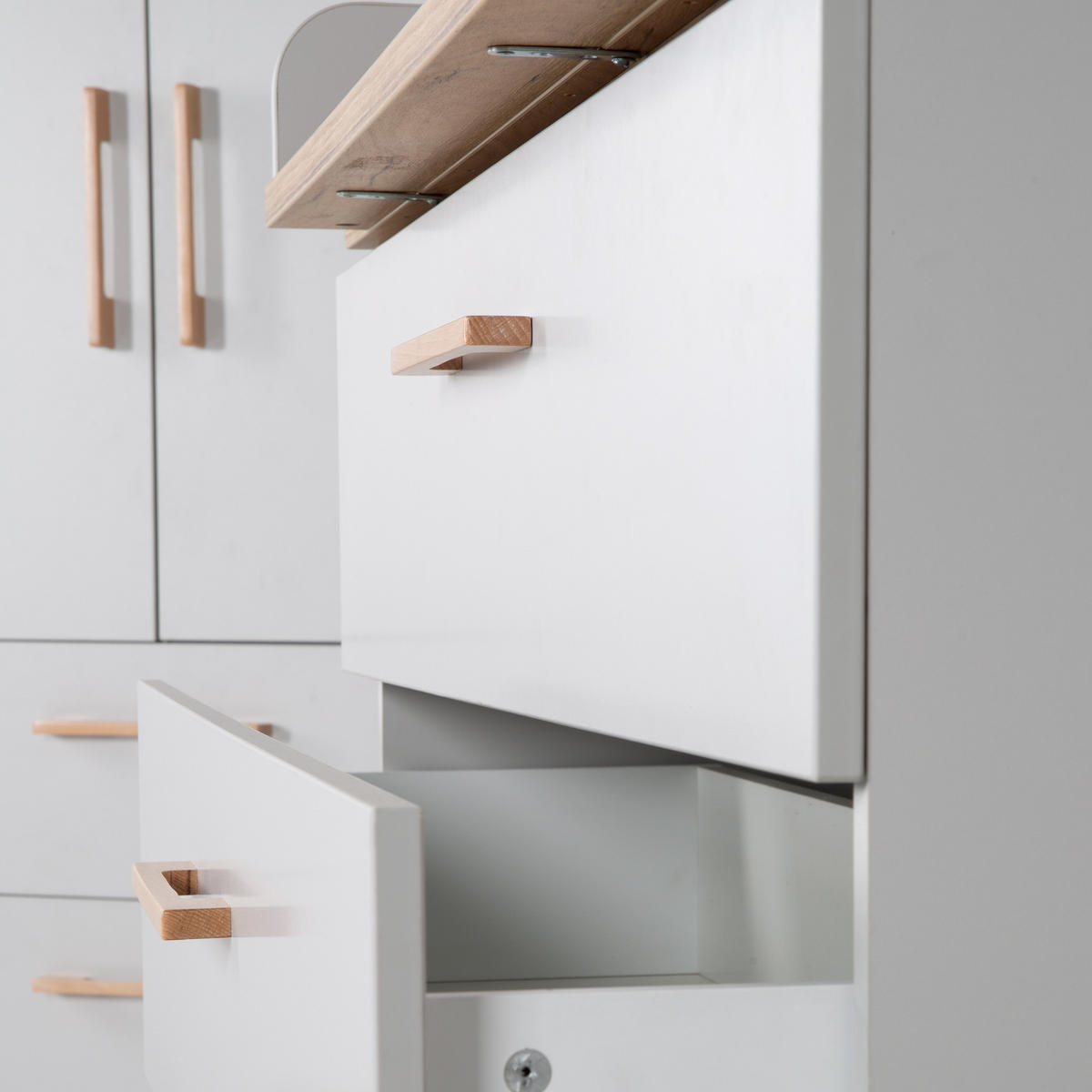 WICKELKOMMODE Caro - Grau, Holzwerkstoff (117/104/78cm) - Roba