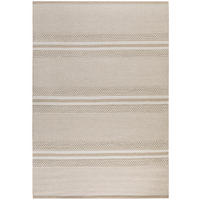 HANDWEBTEPPICH 200/250 cm Habo breite Streifen - Beige, Naturmaterialien (200/250cm) - Steffensmeier