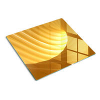 GLASPLATTE 60x52 cm Abstrakter Wirbel - Schwarz, Glas (60/0.4/52cm) - TULUP