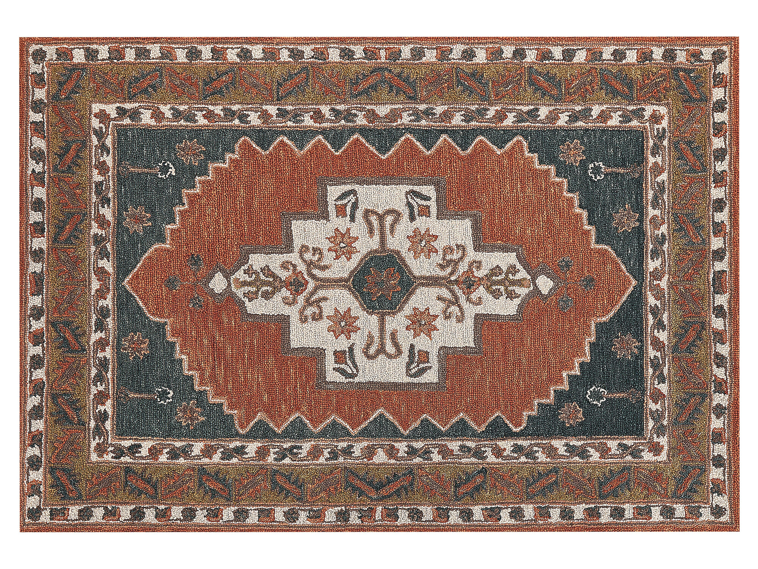 VINTAGE-TEPPICH Gelinkaya 200/140 cm - Multicolor, Textil (140/200cm) - Beliani