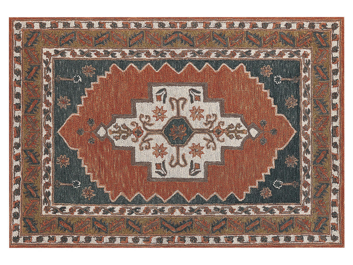 VINTAGE-TEPPICH Gelinkaya 200/140 cm - Multicolor, Textil (140/200cm) - Beliani