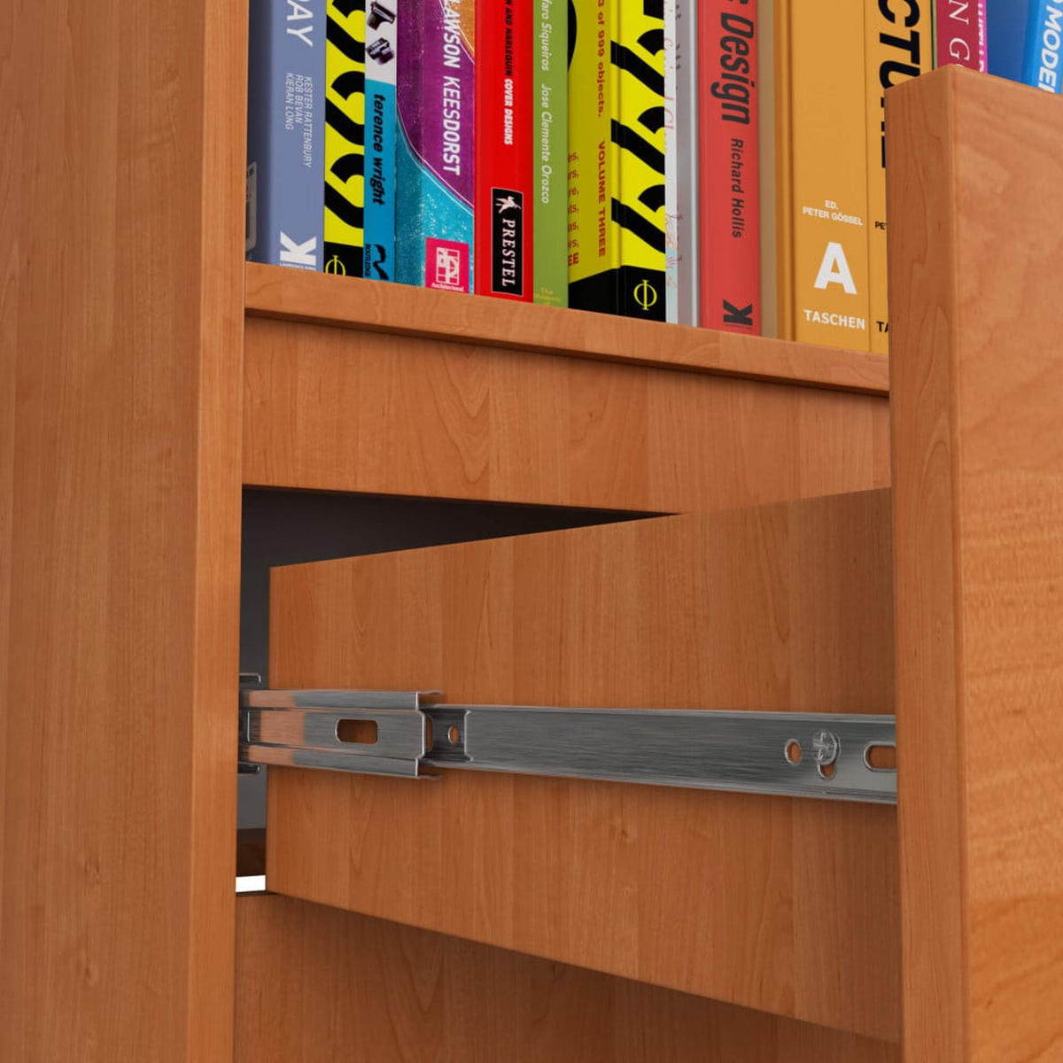 STANDREGAL Erlefarben 180/60/35 - Erlefarben, Holzwerkstoff (60/180/35cm) - RAUMHIRSCH FURNITURE