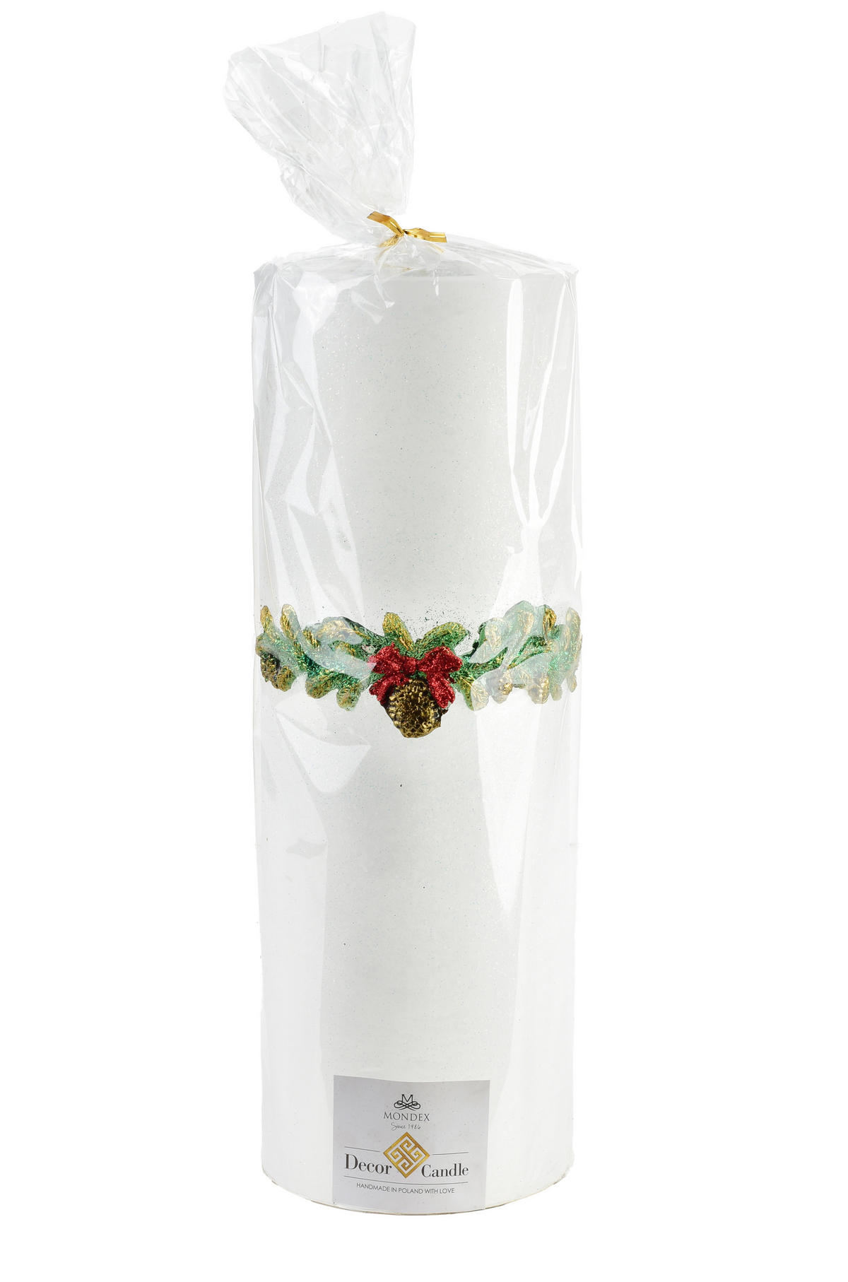 TEELICHTHALTER Wianek Weiß 36/12/36 cm Naturmaterial - Weiß, Naturmaterialien (36cm) - Mondex