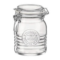 WECK-GLAS Einmachglas Officina - ø 9.5 cm / 500 ml - Transparent, Glas (2/13/10cm) - Bormioli Rocco