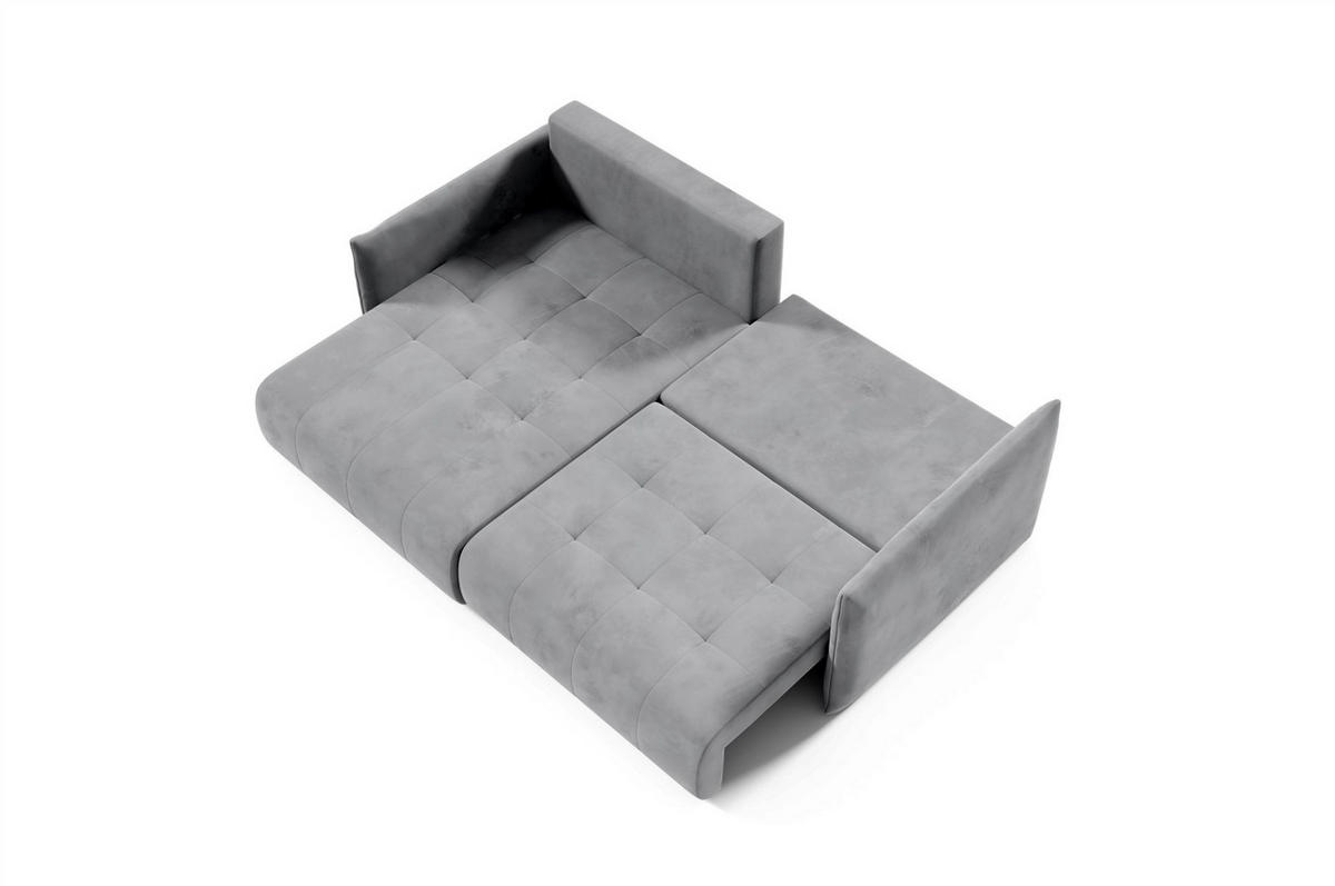 ECKSOFA Canio - Blau, Holzwerkstoff/Textil (221/153cm) - Fun Möbel
