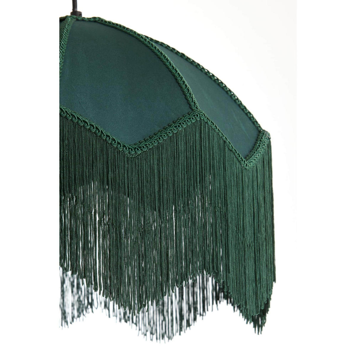 HÄNGELAMPE Malacia Grün 40/40/33 cm - Grün, Kunststoff (40/40/33cm) - Light & Living