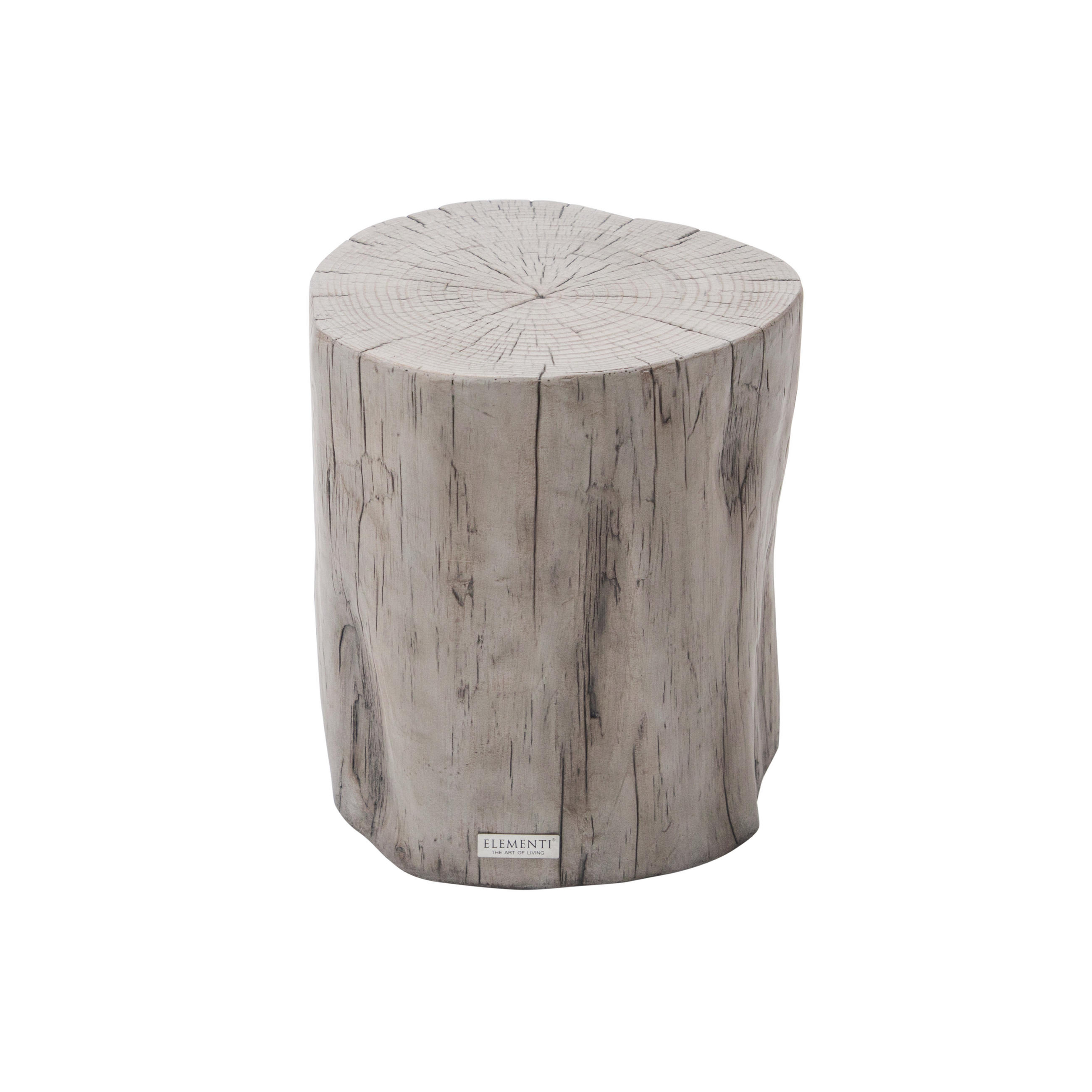 BEISTELLTISCH DAINTREE aus GF-Beton, Wetterbeständig, 49x47x51 cm - Grau, Naturmaterialien (49/47/51cm) - Elementi