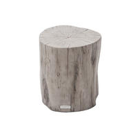 BEISTELLTISCH DAINTREE aus GF-Beton, Wetterbeständig, 49x47x51 cm - Grau, Naturmaterialien (49/47/51cm) - Elementi