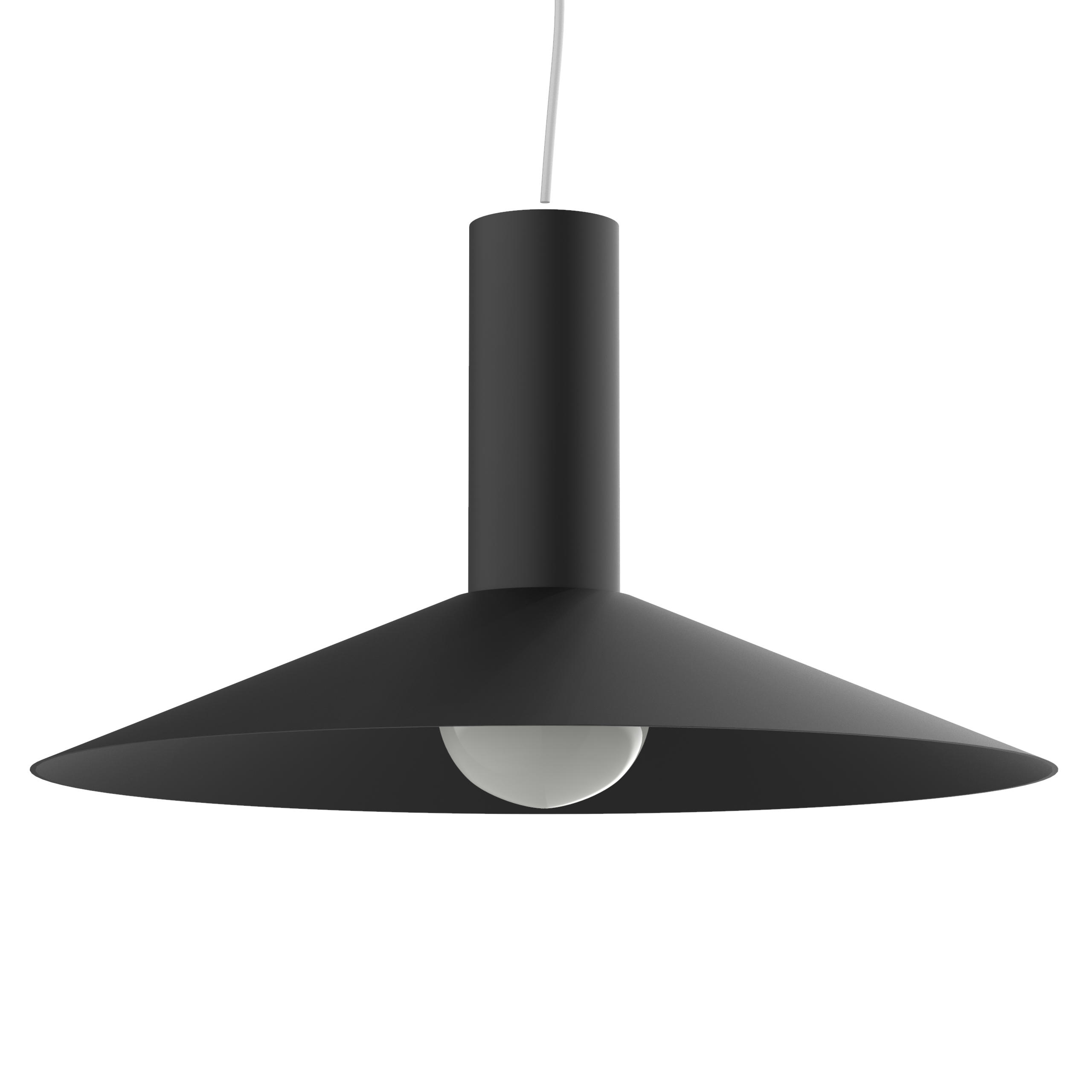 HÄNGELEUCHTE - Schwarz, Metall (40/40/22cm) - Lumicom