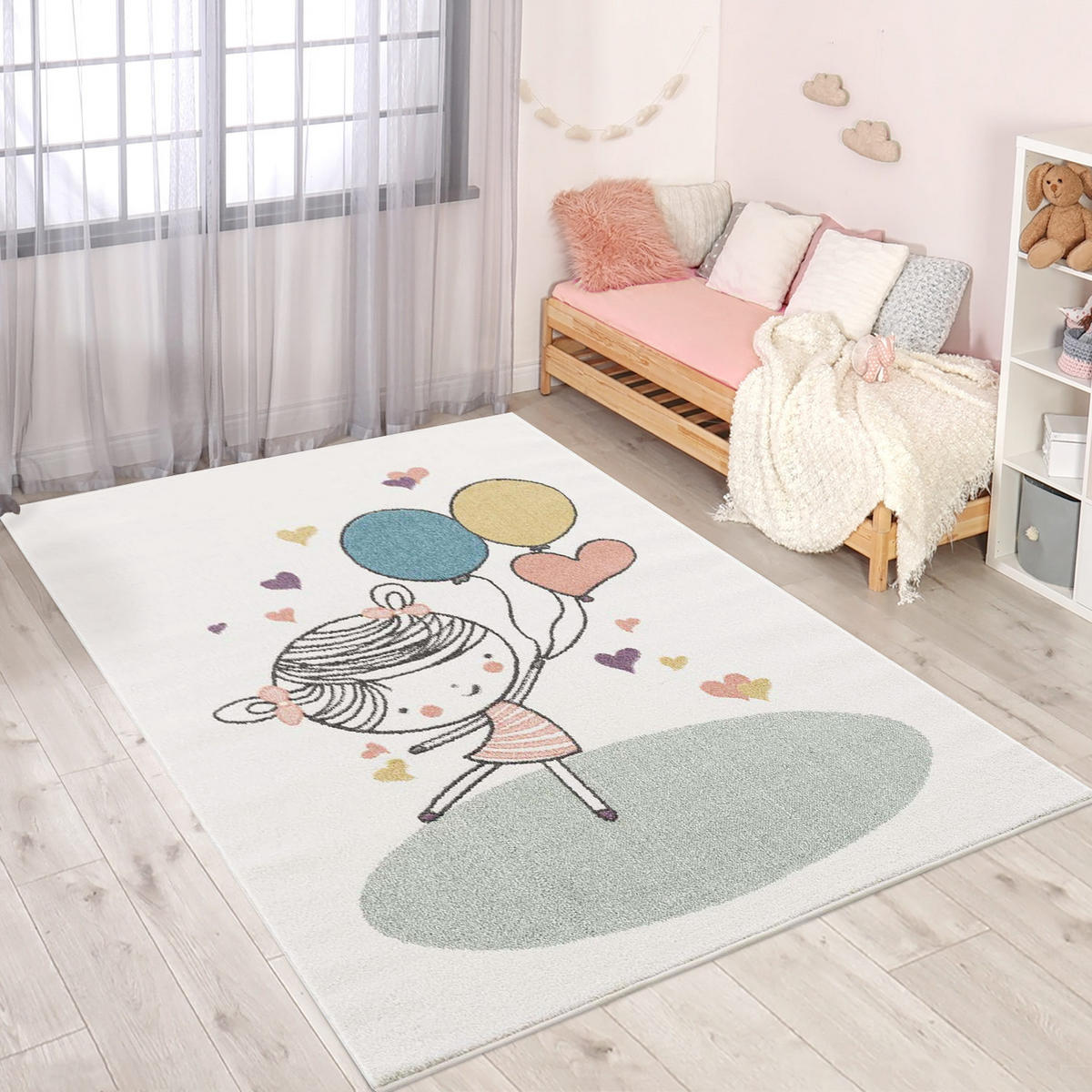 KINDERTEPPICH Anime 9393 Creme 80x150 cm - Creme, Textil (80/150cm) - carpet city