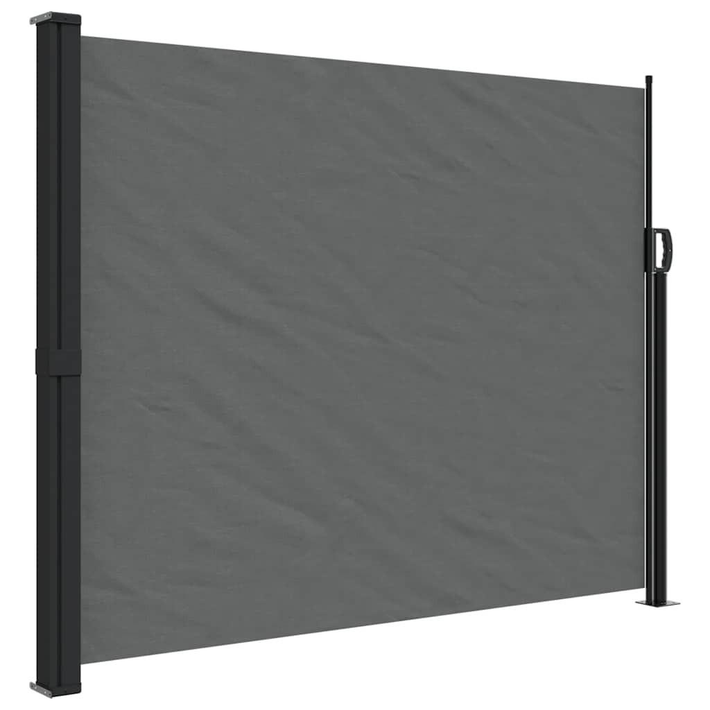SEITENMARKISE Ausziehbare Anthrazit 160/300 Cm - Anthrazit, Textil (160/300cm) - vidaXL