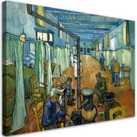 WANDBILD krankenhaus in arles v. van Gogh - Multicolor, Textil (60/40cm) - Feeby