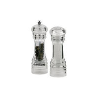 GEWÜRZMÜHLE Silber 5/5/16.5 cm MR1619 - Silberfarben, Textil (5/16.5/5cm) - Maestro 