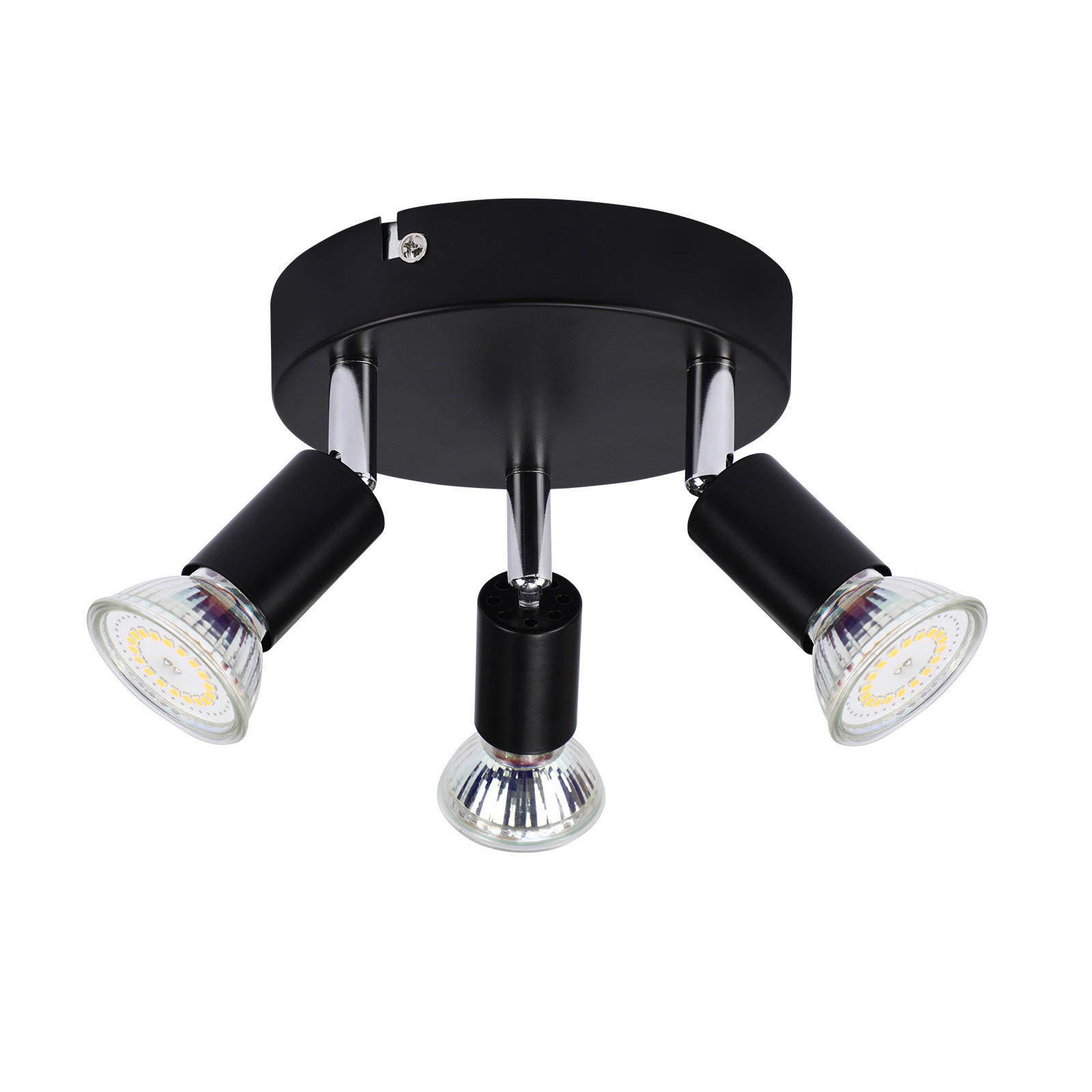 STRAHLER Hannah 14/14/11 cm - Schwarz, Metall (14/14/11cm) - Nettlife