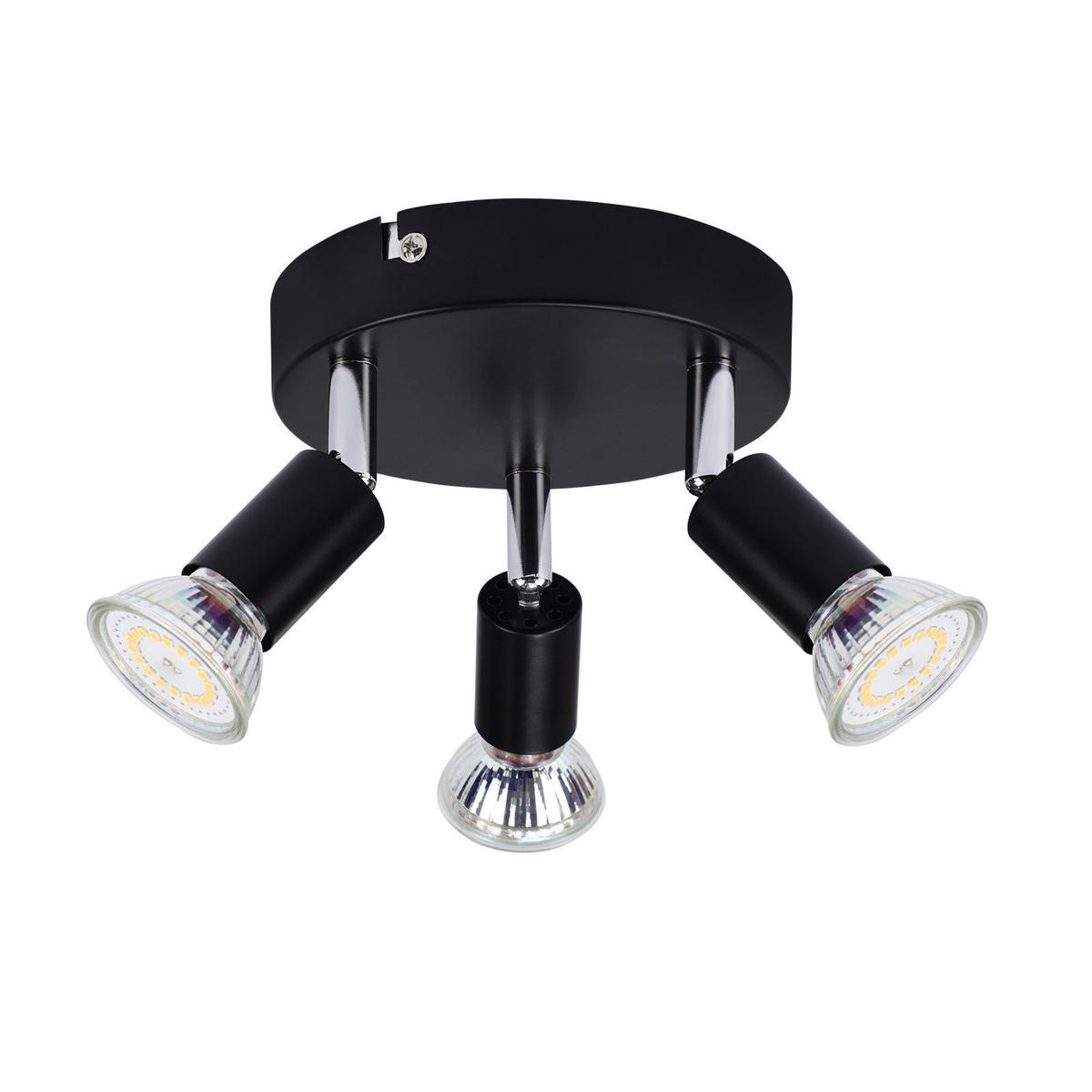 STRAHLER Hannah 14/14/11 cm - Schwarz, Metall (14/14/11cm) - Nettlife