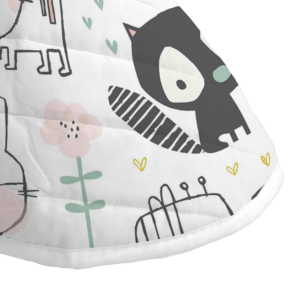 TAGESDECKE best buddies 180x260 cm (bett 80/90/105) mehrfarbig - Multicolor, Textil (180/260cm) - Happy Friday
