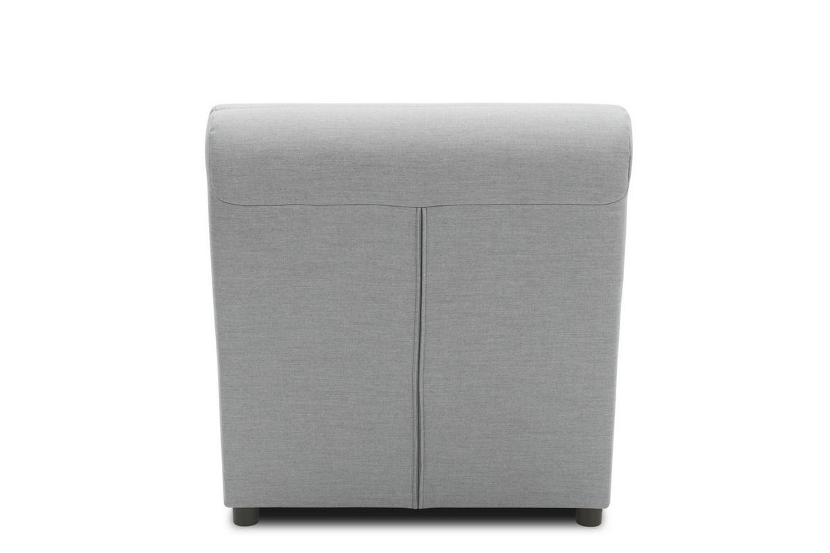 GARTENLOUNGE-SESSEL Boudicca 73x80x102 mit Outdoorbezug in silber - Silberfarben, Kunststoff (102/80/73cm) - 58aufmkessel