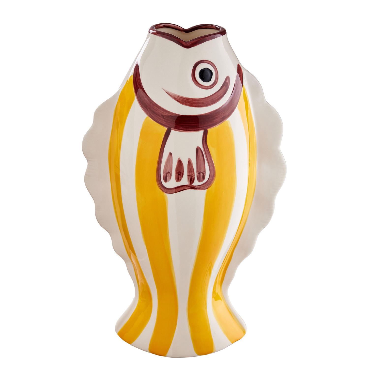 VASE Coral Coast - Gelb, Keramik (43cm) - Butlers